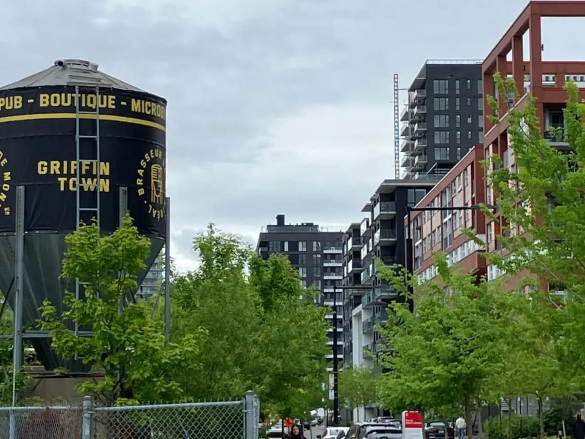 Bâtiment dans Griffintown