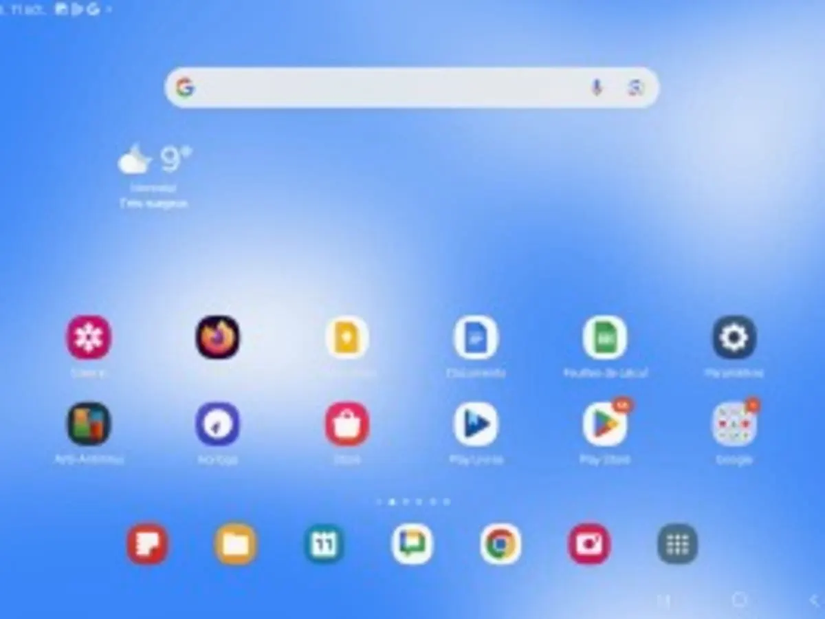 Initiation à Android sur tablette