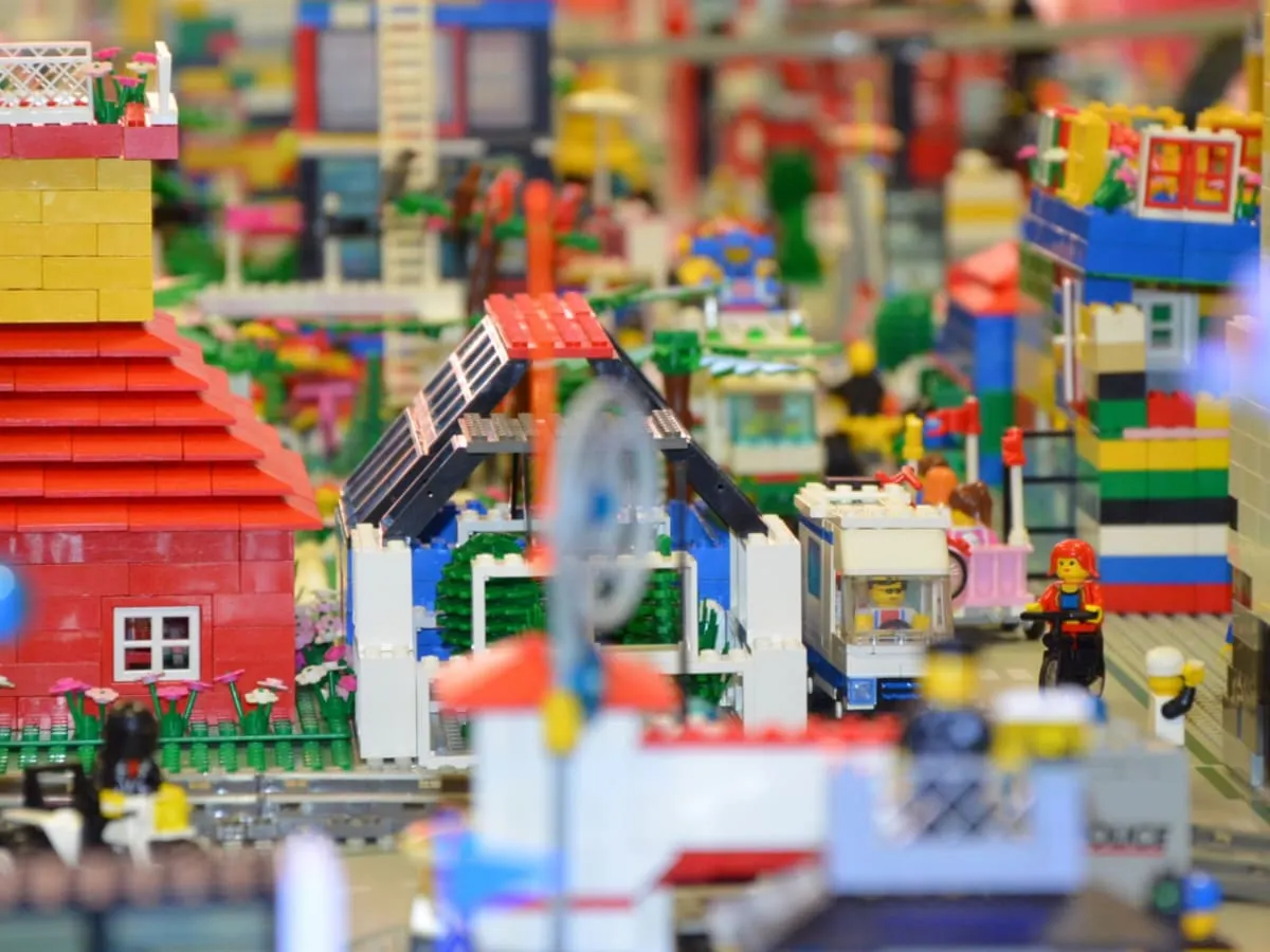 Photo d'une construction en LEGO