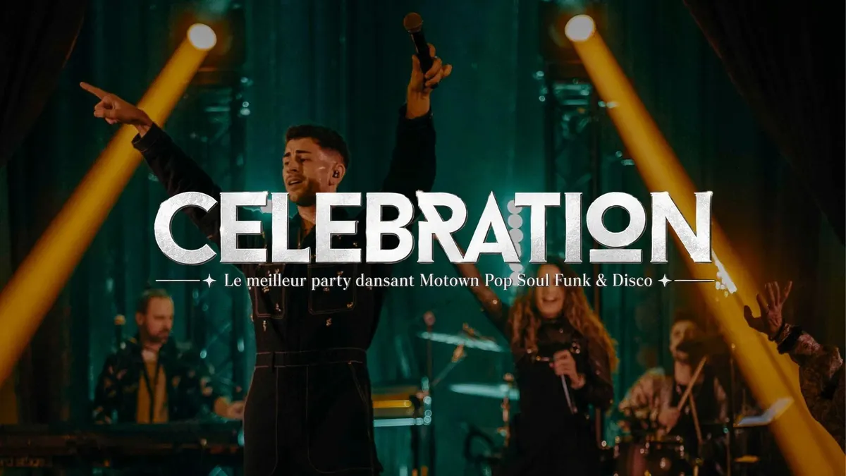 CÉLÉBRATION- Le meilleur party dansant Motown Pop Soul Funk & Disco