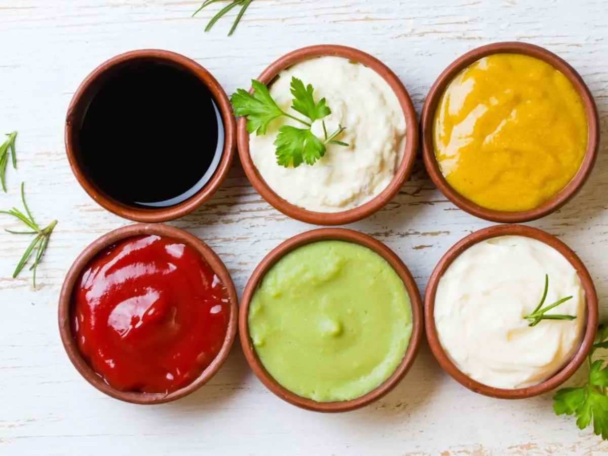 Différents types de sauces asiatiques