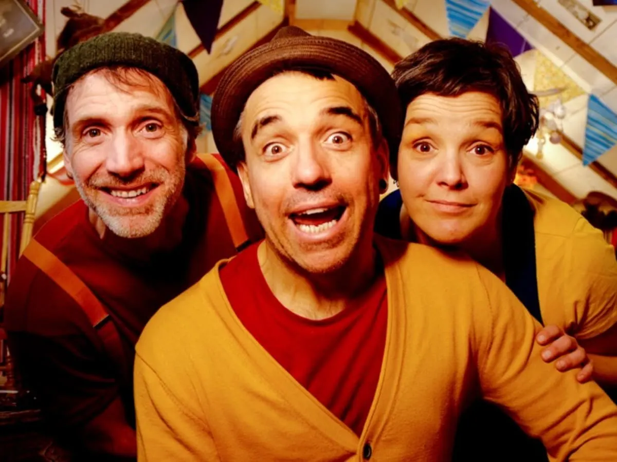 Portrait du trio musical Bon Debarras.