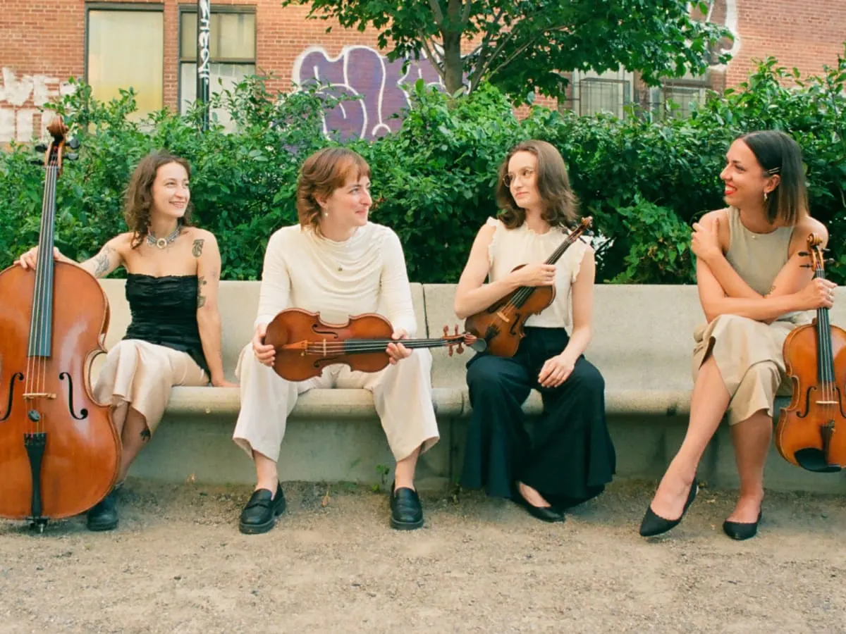 Photo du quatuor