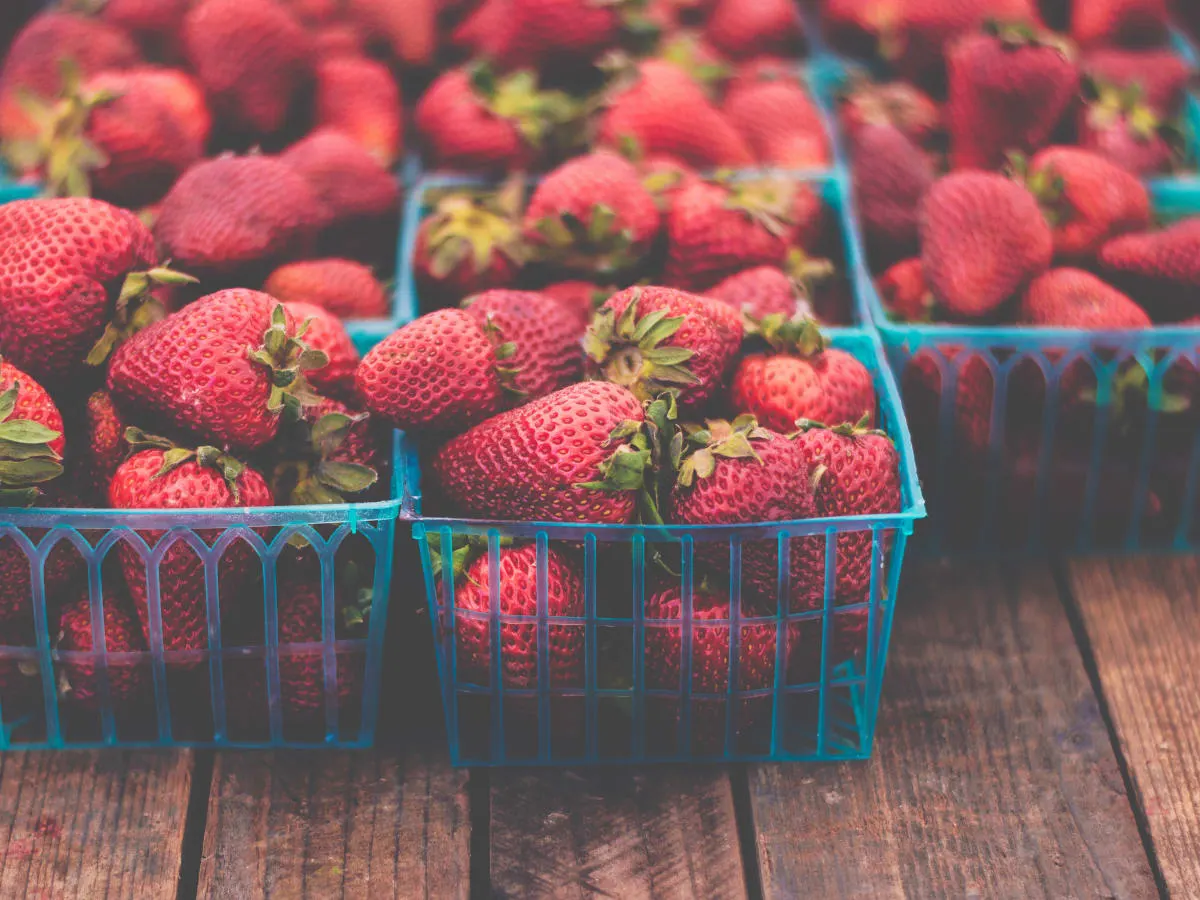 Des fraises