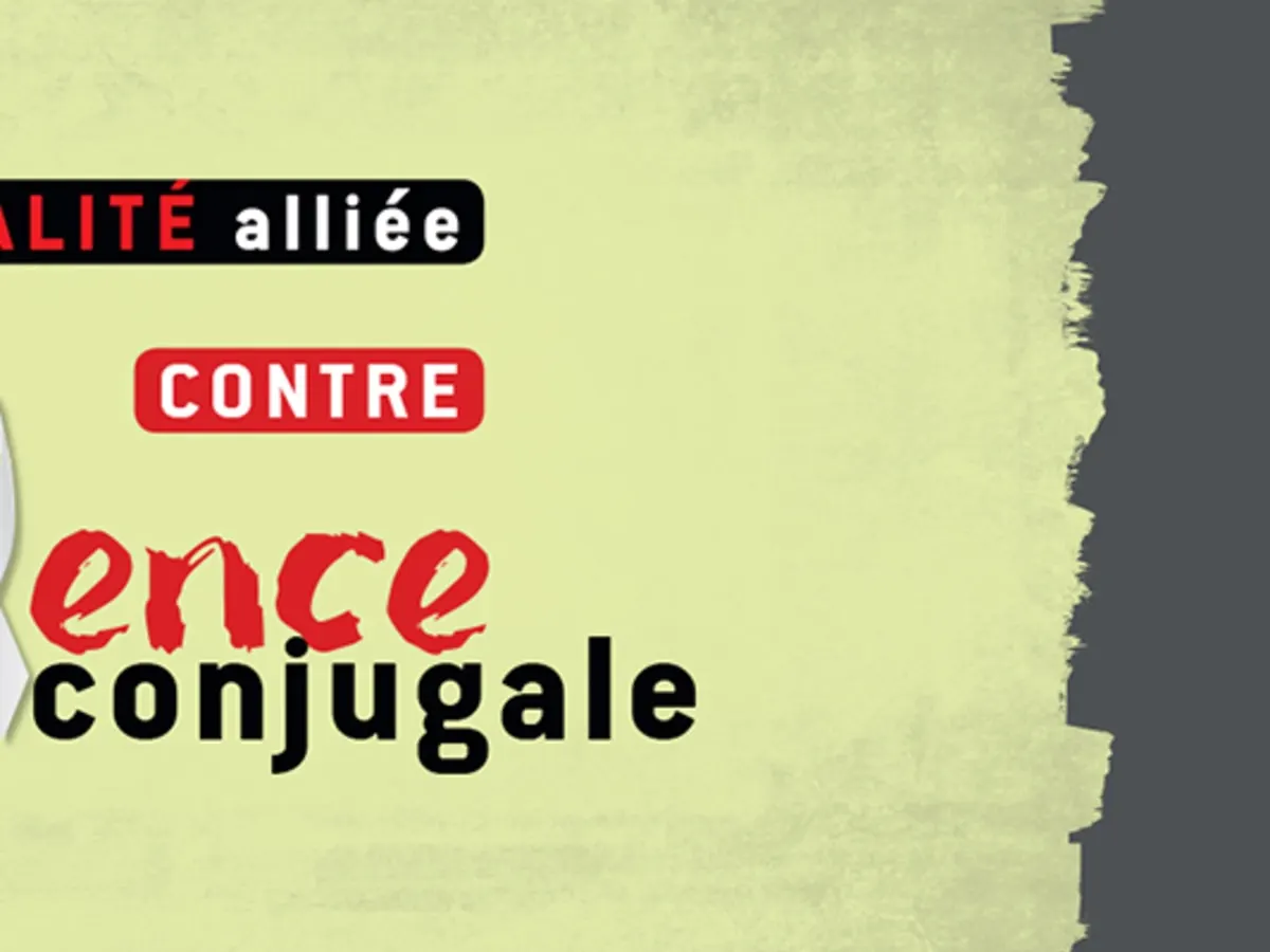 Bannière de l'initiative "Municipalité alliée contre la violence conjugale"
